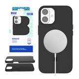 Blu Element Armour Rugged Magsafe Case For iPhone 16E/15/14/13 - Black
