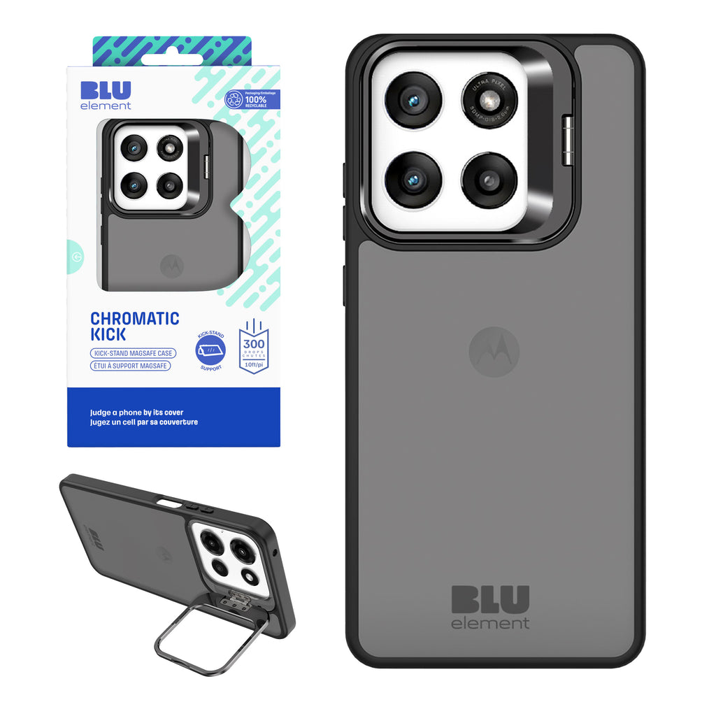 Blu Element Chromatic Kick Case For Moto G Stylus 2025 (120-10264) - Black