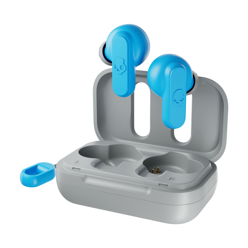Skullcandy Dime 2 True Wireless - Light Grey/Blue
