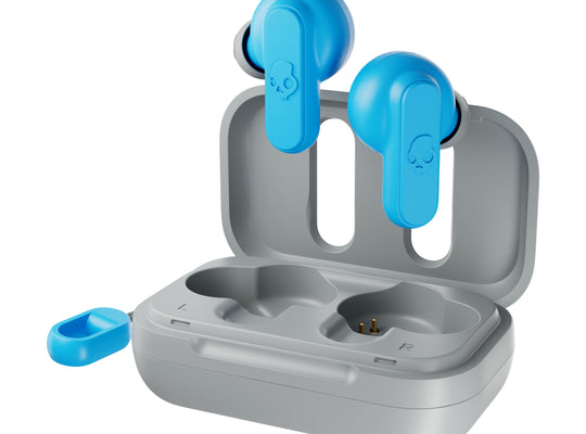 Skullcandy Dime 2 True Wireless - Light Grey/Blue