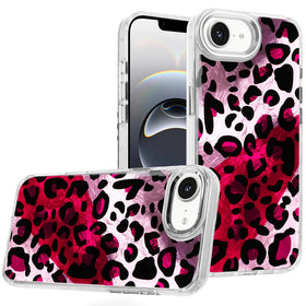 Premium Beautiful Epoxy Designs W/ Chrome Edges Case For iPhone 16E / SE4 (2025)/ 17e - 4