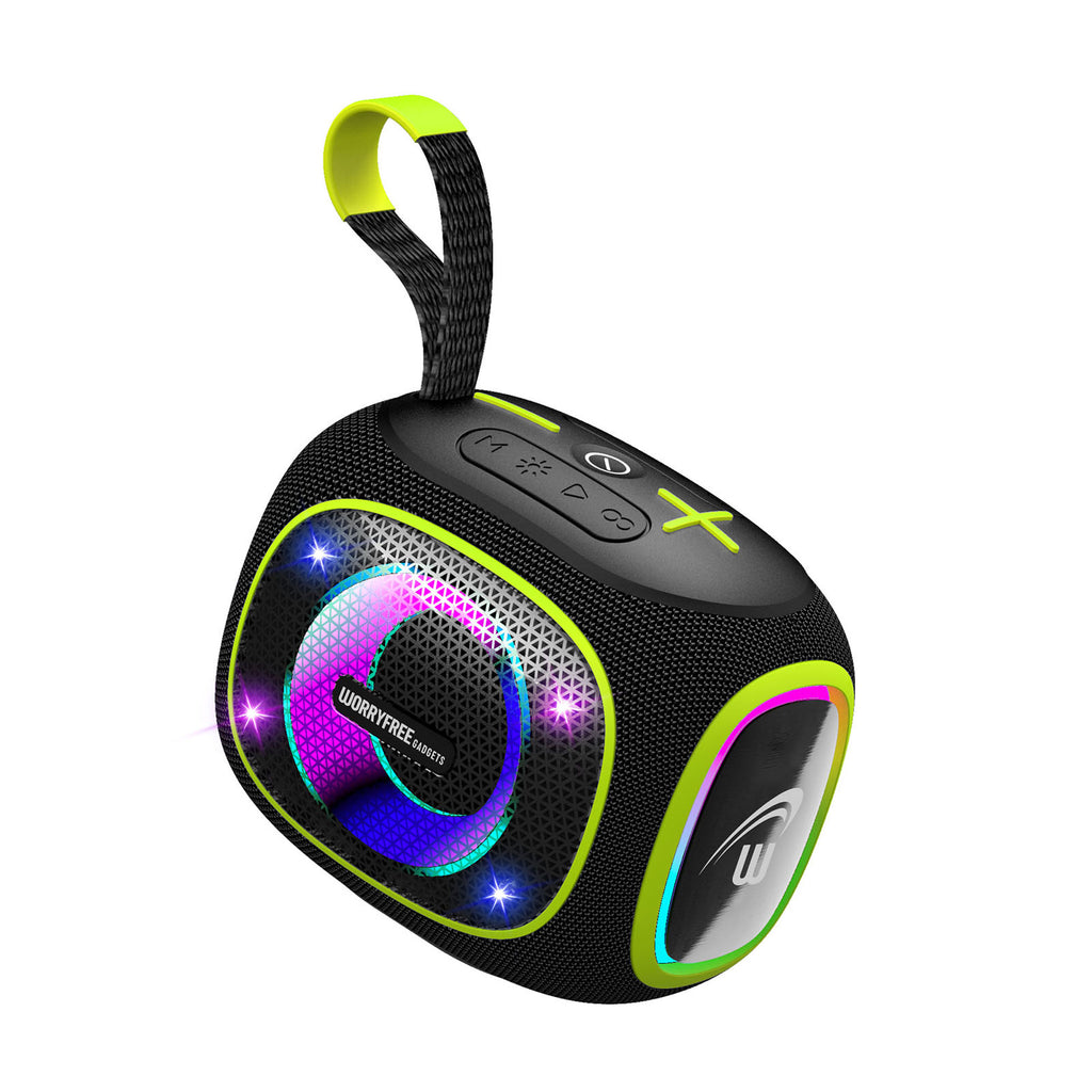 WorryFree Partybox Mini 10W Wireless Bluetooth Speaker - Black