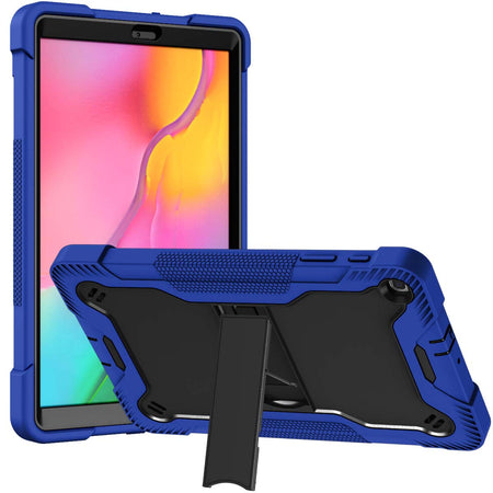 Premium Tough Strong Kickstand Hybrid Case Cover For Samsung Tablet A9 Plus / A11 Plus(11") - Dark Blue