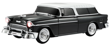 Max Power Classic Car Portable Bluetooth Speaker With Front Flashing Lights - Black