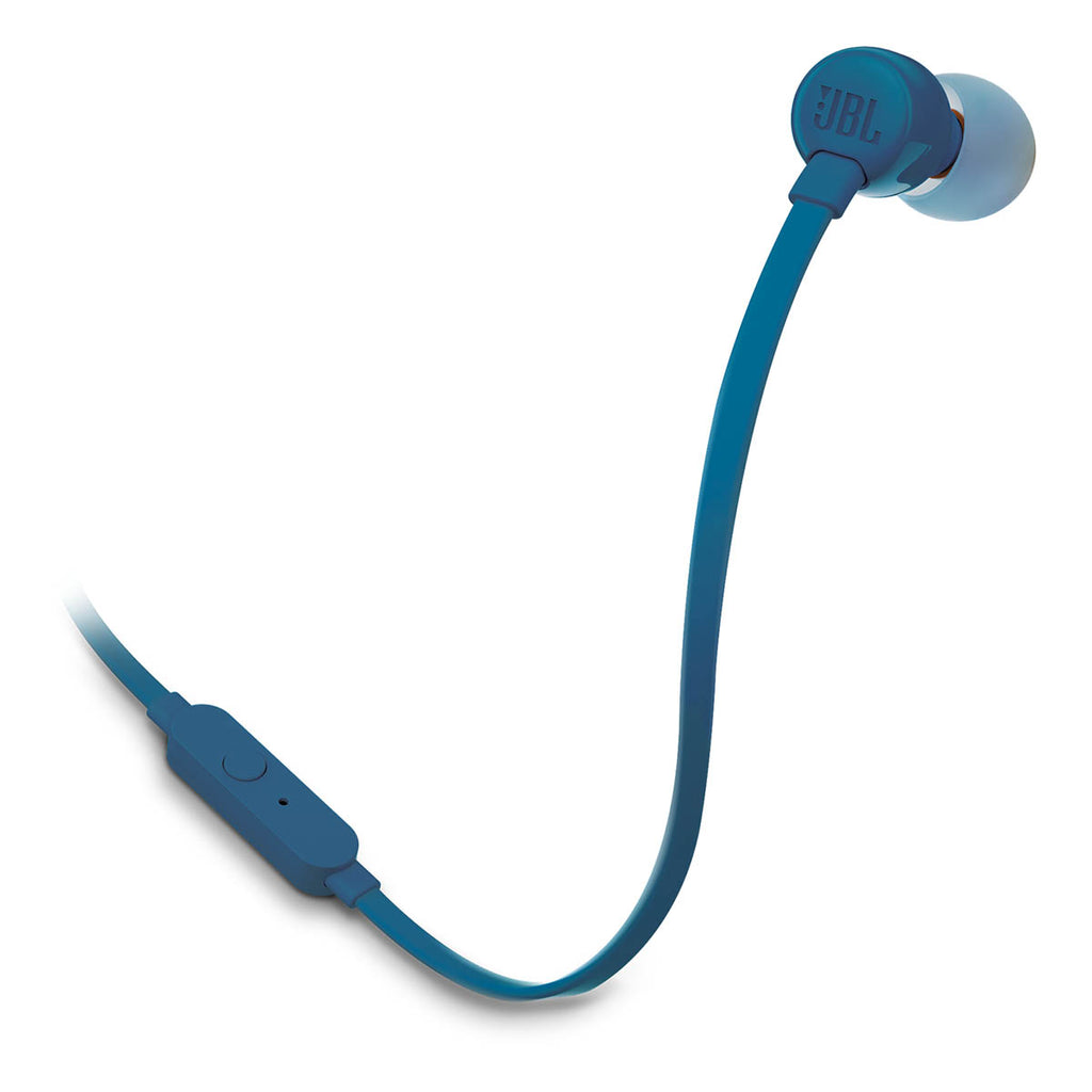 JBL Tune 110 Wired In-Ear Headphones (Eco Pkg) - Blue