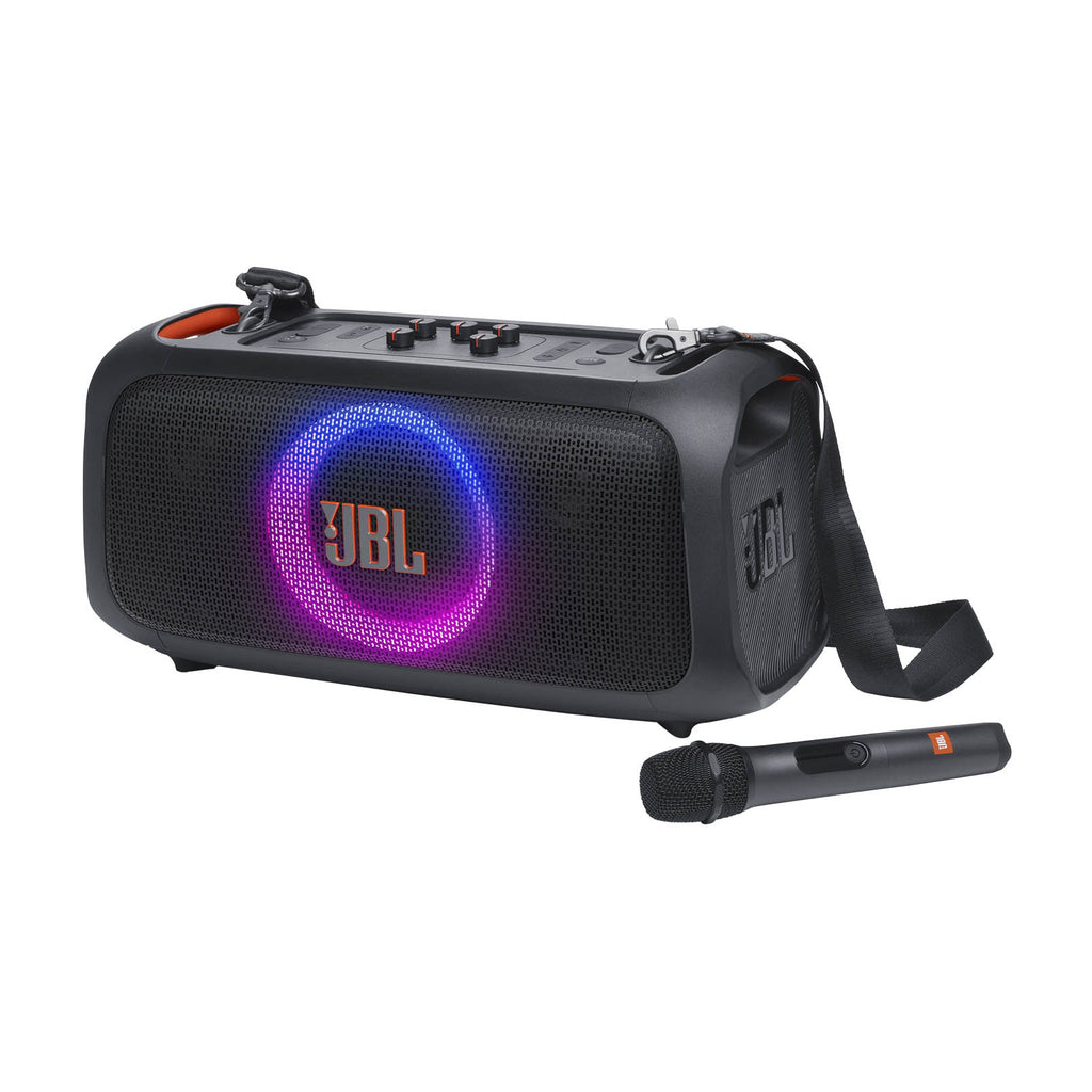 JBL Partybox On-The-Go Essential Portable Party Speaker - Black