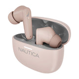 Nautica True Wireless Stereo Earbuds With Charging Case T220+ - Gray-Nude