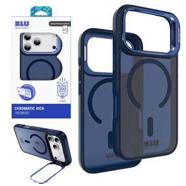 Blu Element Chromatic Kick Magsafe Case With Screen Protector For Iphone 17 Pro Max (120-10425) - Navy