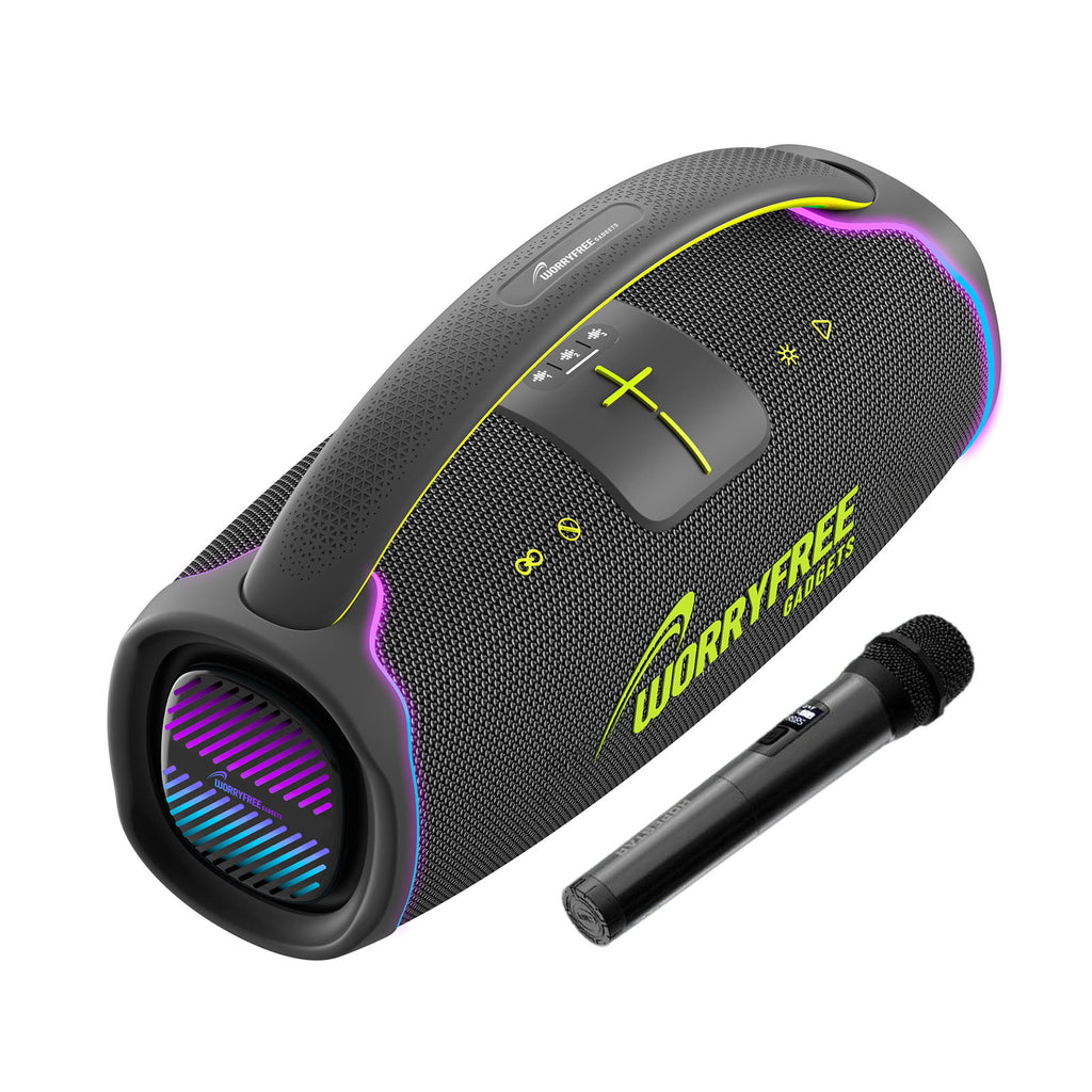 WorryFree WA65 300W Speaker With Handle And Microphone - Gray