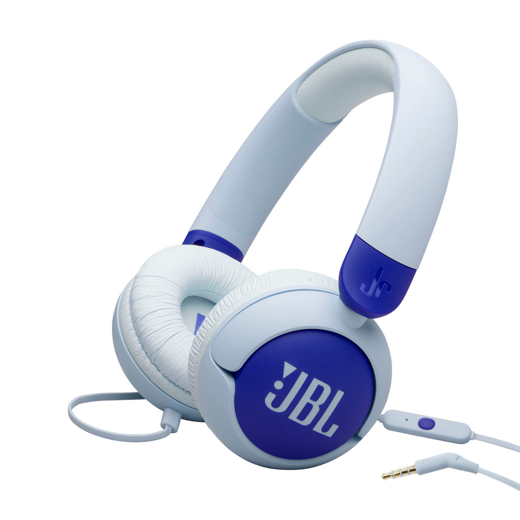 JBL JR 320 Wired On-Ear Kids Headphones - Blue