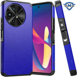 Metkase (Original Series) Tough Shockproof Hybrid Case For TCL 50 XL 5G - Classic Blue