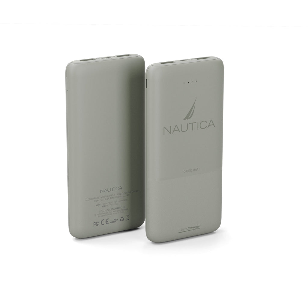 Nautica Urban Portable Charger PB210 10K Mah - Moon Gray