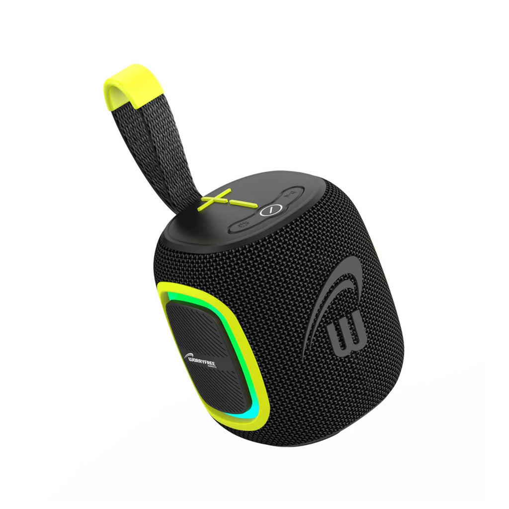 WorryFree WP66 Waterproof IPX6 Mini Wireless Bluetooth Speaker - Black