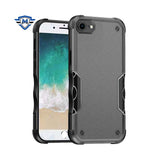 Metkase Exquisite Tough Shockproof Hybrid Case Cover For iPhone 16E / SE4 - Grey