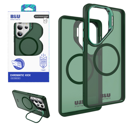 Blu Element Chromatic Kick Case W/ Magnets And Screen Protector For Samsung Galaxy S26 Ultra - Sage Green