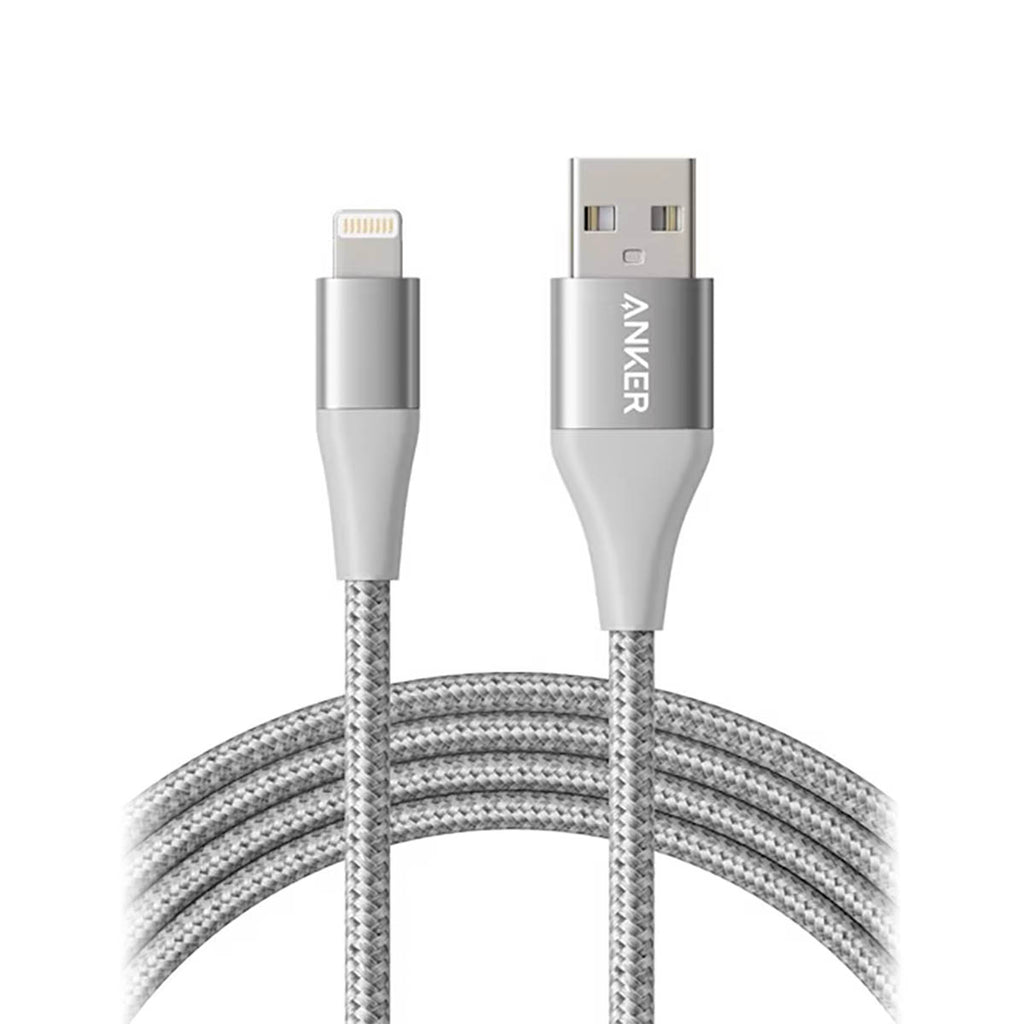 Anker Powerline+ II 3' USB-A To Lightning Connector - Silver