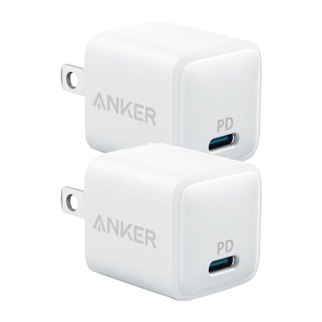 Anker Powerport III 20W PD Nano USB-C Wall Charger - 2 PACK