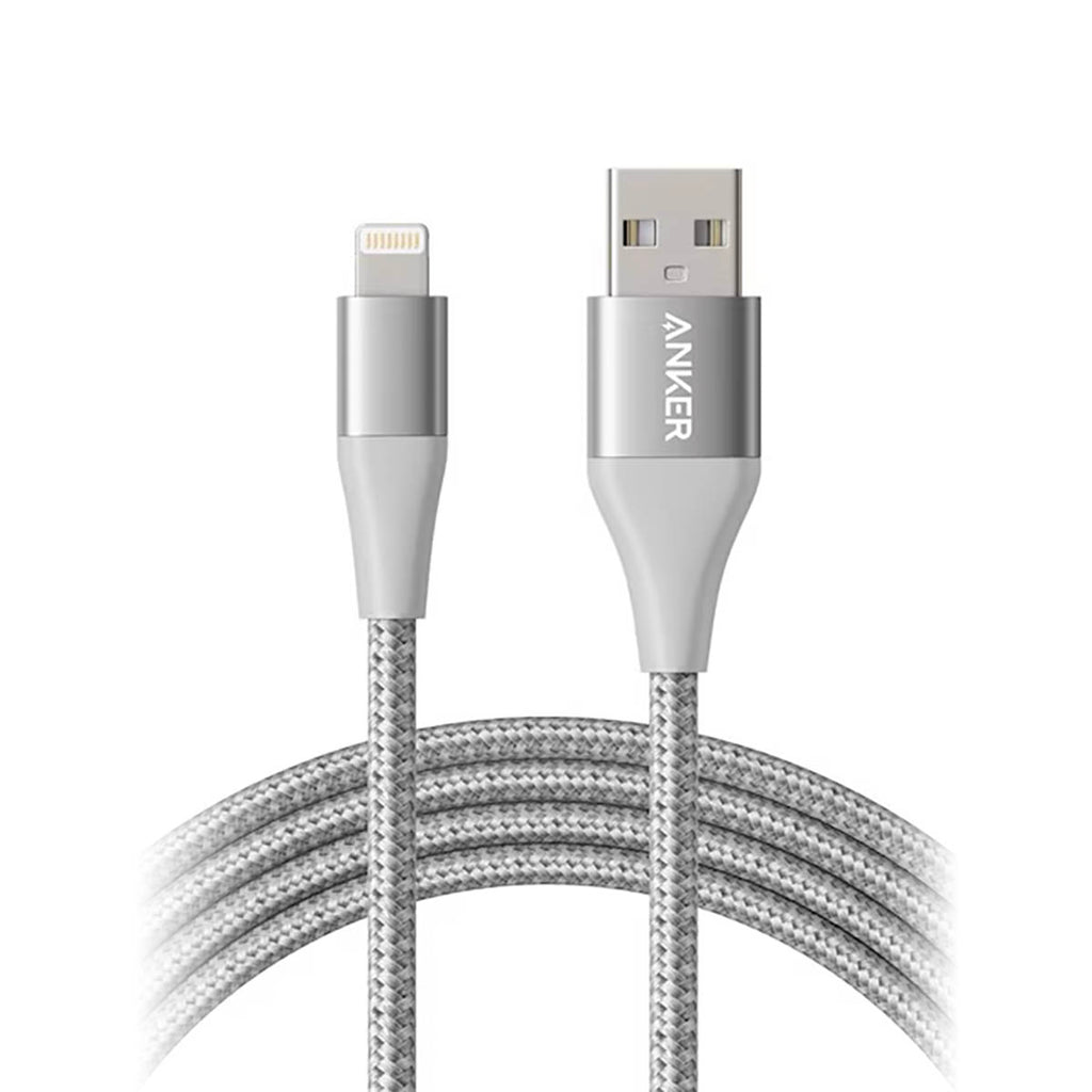 Anker Powerline+ II 6' USB-A To Lightning Connector - Silver