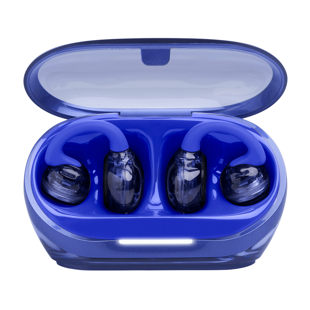 JBL SOUNDGEAR CLIPS TRUE WIRELESS OPEN-EAR HEADPHONES - BLUE