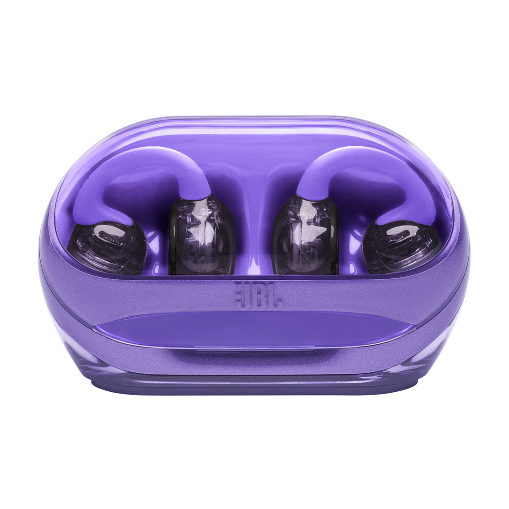 JBL SOUNDGEAR CLIPS TRUE WIRELESS OPEN-EAR HEADPHONES - PURPLE