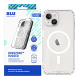 Blu Element Dropzone Rugged Case W/Magsafe For iPhone 16E/15/14/13 - Clear