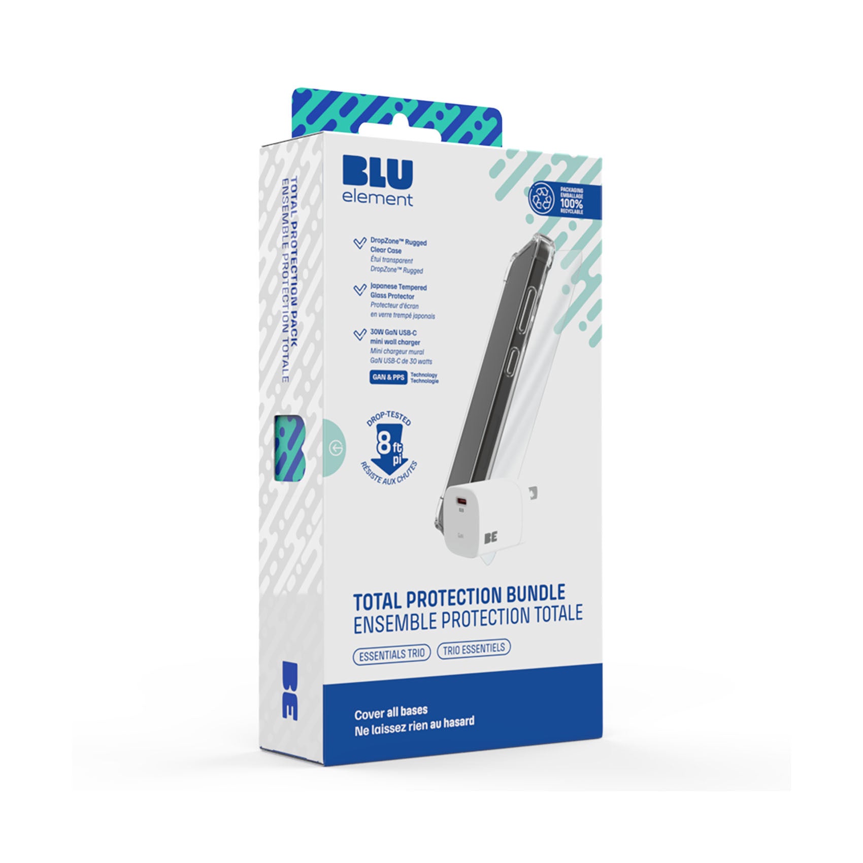 Blu Element Total Protection Bundle For Samsung Galaxy A16 5G - Clear