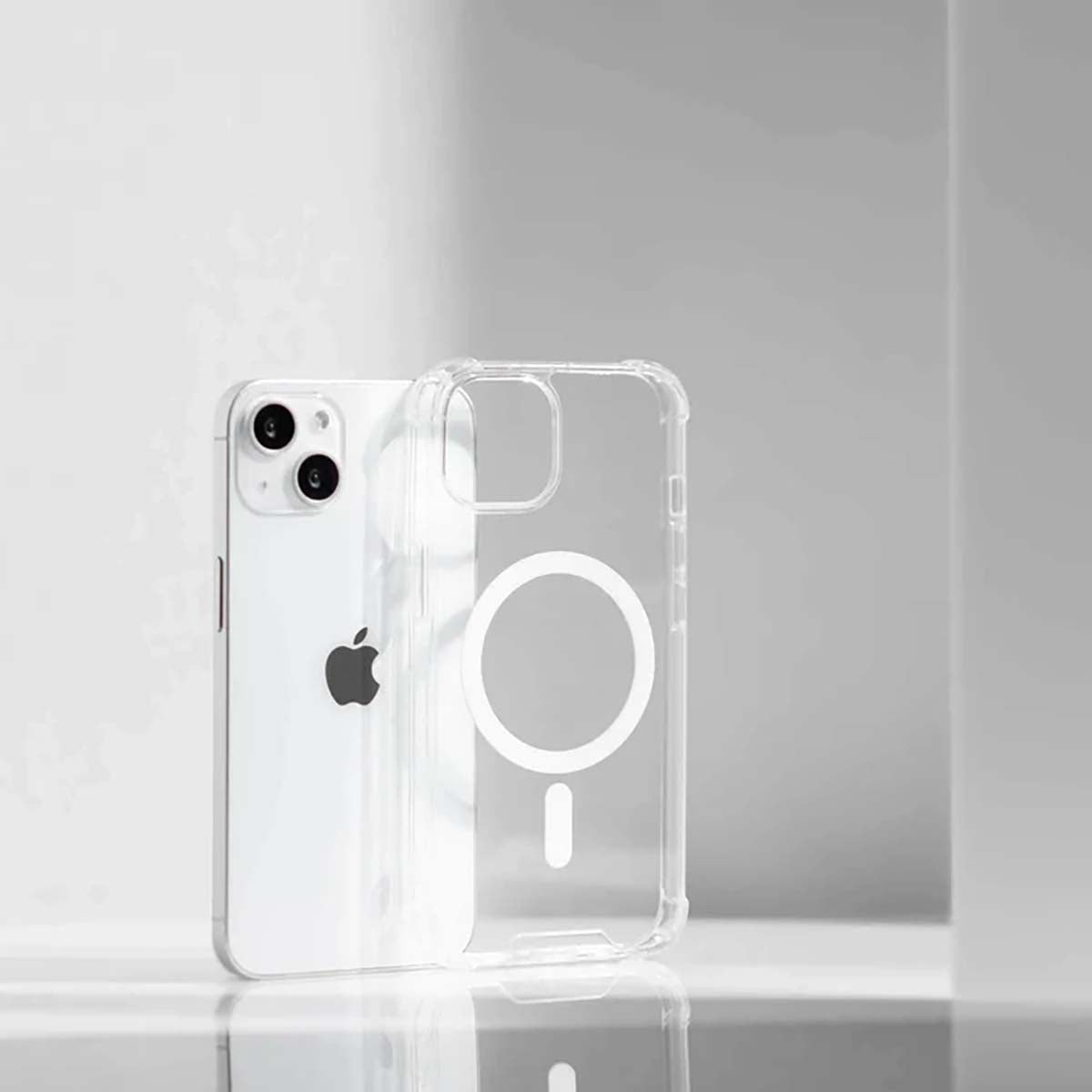 Blu Element Total Protection Magsafe Bundle For iPhone 16E/14/13 - Clear