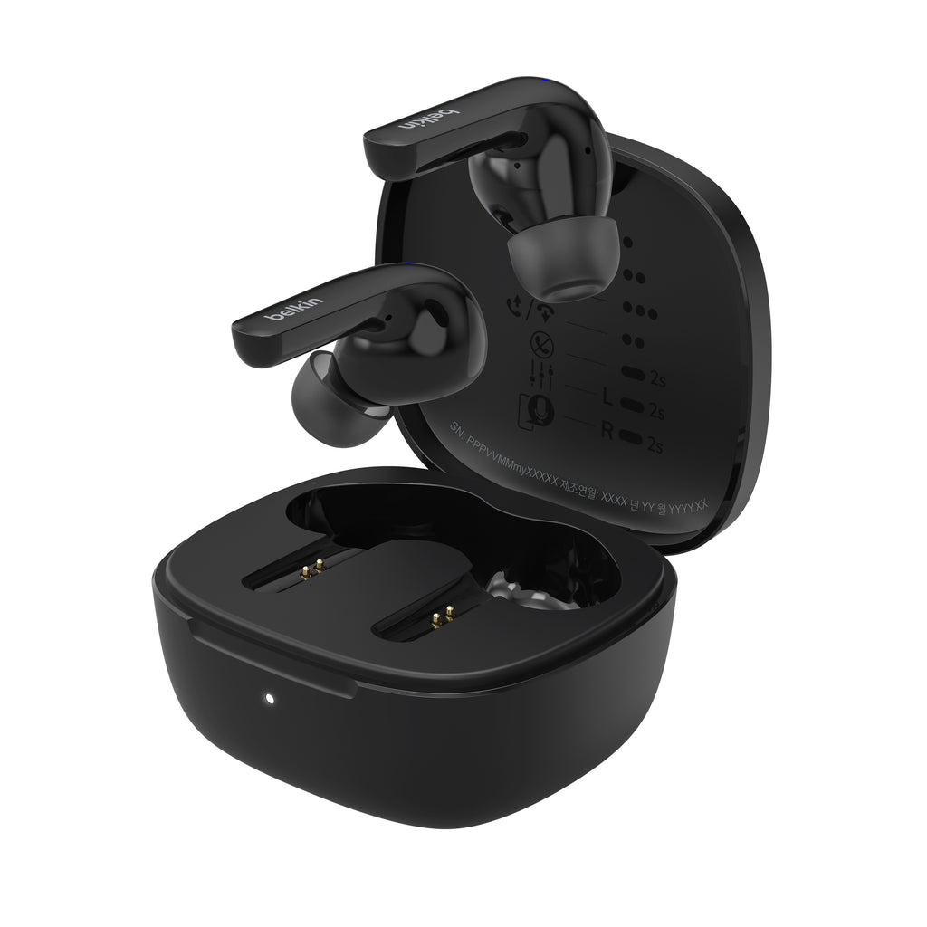 Belkin Motion 2 True Wireless Earbuds - Black