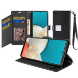 HR PREMIUM WALLET ID CARD HOLDER CASE COVER FOR APPLE IPHONE 14 PRO MAX 6.7