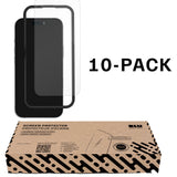 Blu Element 10-Pack Of Bulk Screen Protectors With Installation Kit For iPhone 16/15 (118-3062)