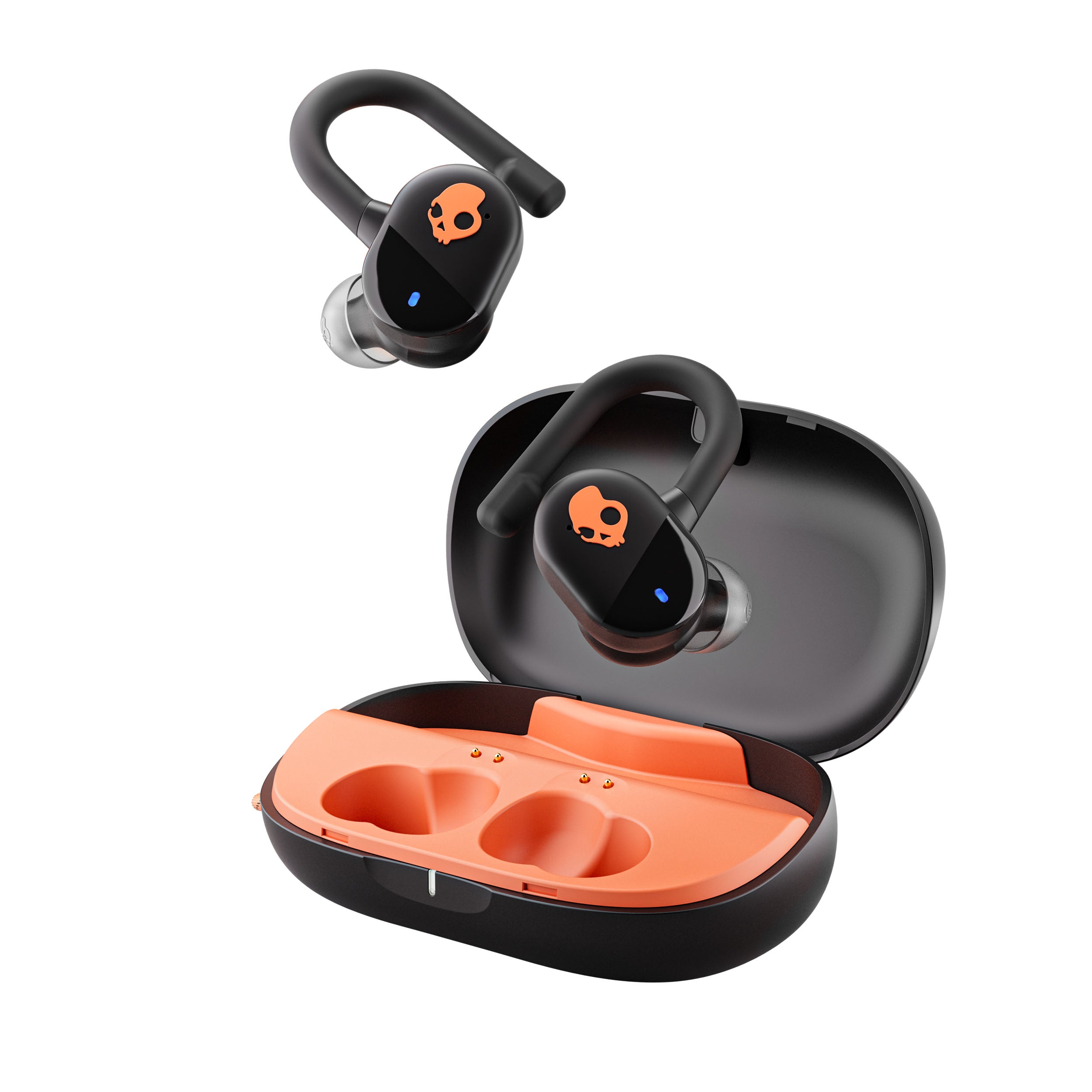 Skullcandy Push Play Active True Wireless Earbuds - Black/Orange
