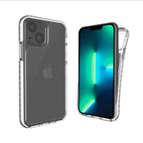 iHome Clear Velo Case For iPhone 13 - Clear/White