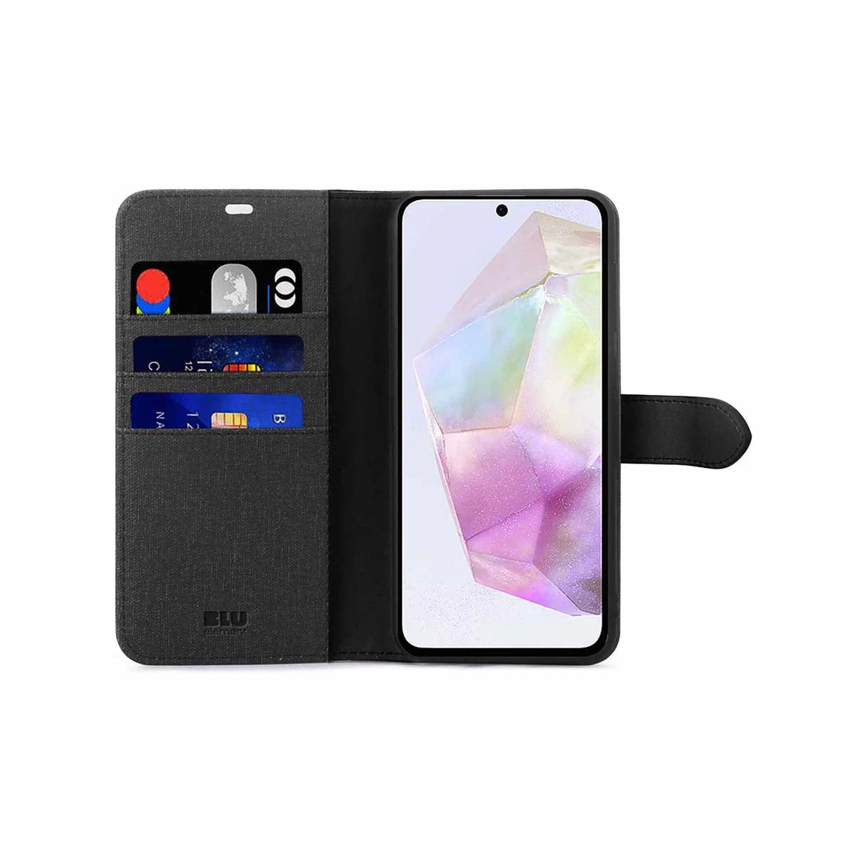 Blu Element Folio 2-In-1 Case For Samsung Galaxy A36 5G - Black