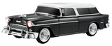 Max Power Classic Car Portable Bluetooth Speaker With Front Flashing Lights - Black