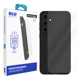 Blu Element Gelskin Case With Screen Protector For Samsung Galaxy S26 Ultra - Black