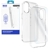 Blu Element Gelskin Case With Screen Protector For Iphone 17 (120-10431) - Clear