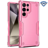 Metkase Exquisite Tough Shockproof Hybrid Case In Slide-Out Package For Samsung S25 Ultra - Pink