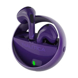 Nautica True Wireless Stereo Earbuds With Charging Case T700 - Purple