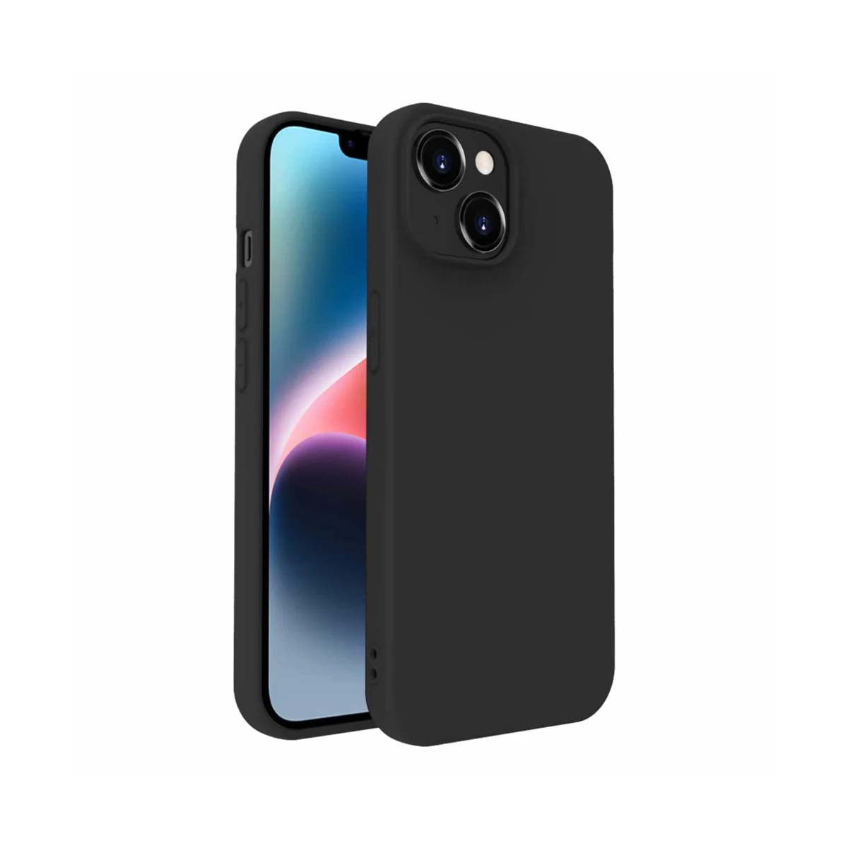 Blu Element Gel Skin Case For iPhone 16E/15/14/13 - Black