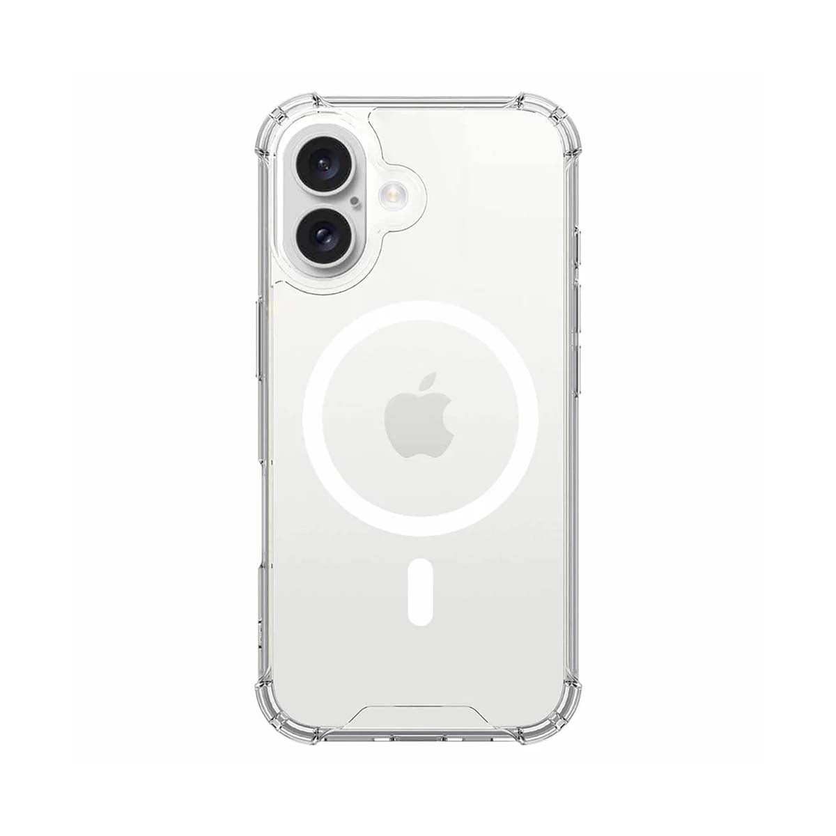 Blu Element Duo Protection Bundle W/ Dropzone Rugged Magsafe Case + Screen Protector For iPhone 16 - Clear