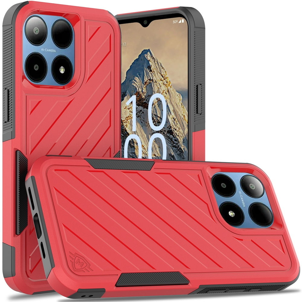 Premium Noble Lined Shockproof Dual Layer Hybrid Case For Boost Summit – C2  Wireless
