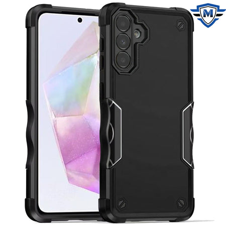 Metkase Exquisite Tough Shockproof Hybrid Case For Samsung Galaxy A36 - Black