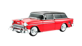 Max Power Classic Car Portable Bluetooth Speaker With Front Flashing Lights - Red