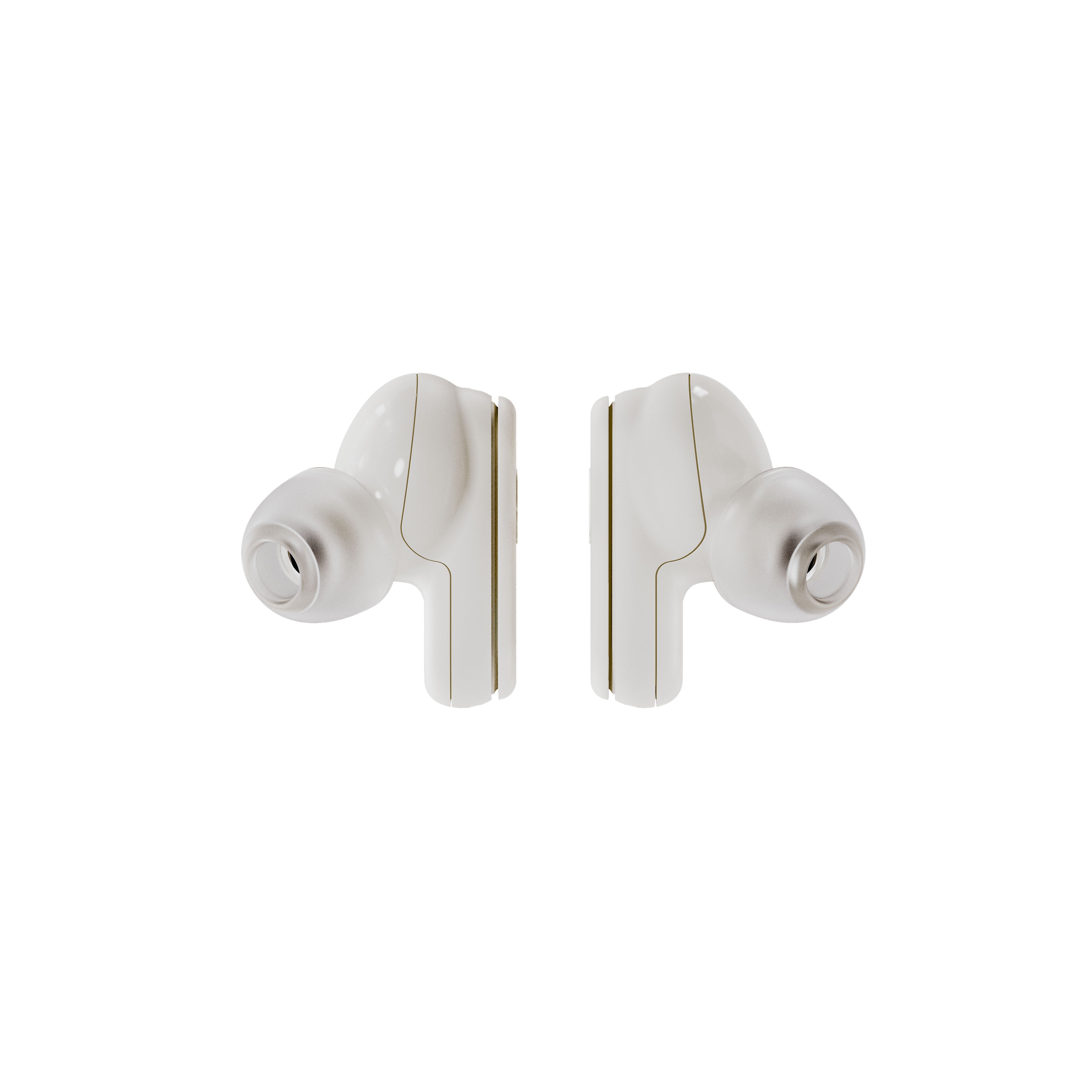 Skullcandy Dime 3 True Wireless Earbuds - Bone/Orange Glow