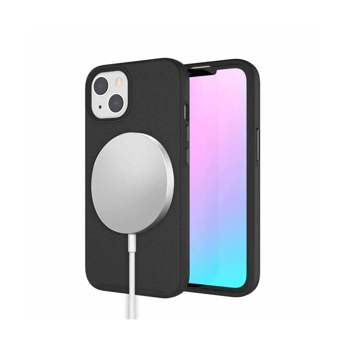 Blu Element Armour Rugged Magsafe Case For iPhone 16E/15/14/13 - Black