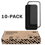 Blu Element 10-Pack Of Bulk Screen Protectors With Installation Kit For iPhone 16/15 (118-3062)