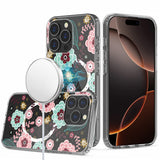 Premium Thick Hybrid Design Cover Case For iPhone 16 Pro Max 6.9 Inch - B