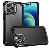 Premium Ultimate Casex Transparent Hybrid Case For iPhone 13 / 14 - Black