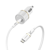 Otterbox 20W USB-C PD Car Charging Kit W/ 1M USB-C To Lightning Cable - Cloud Dust