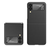 Premium Snap On Premium Matte Finish Case Cover For Samsung Z Flip 7 FE / Flip 6 - Black